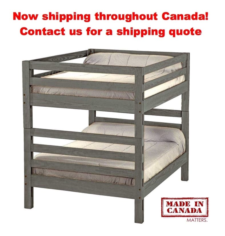 Queen Over Ladder End Custom, Queen Loft Bed Canada