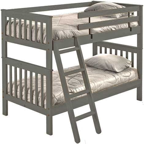 Over Twin Xl Mission Custom Bunk Beds, Best Twin Xl Mattress For Bunk Bed