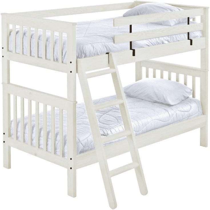 Over Twin Xl Mission Custom Bunk Beds, Best Twin Xl Bunk Beds