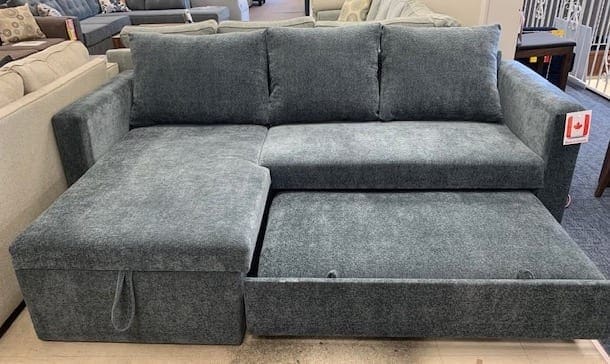 D-1200 Sleeper sectional with storage - CUSTOM MADE: Sectionals
